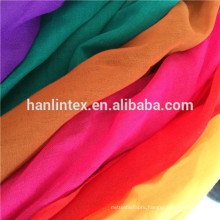 100% polyester scarf fabric , voile fabric, colored scarf fabric